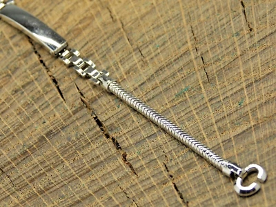 Nuevo de Lote Antiguo Correa de Reloj Sin Usar Llena de Oro Anillo de Despliegue Extremo JB Champion EE. UU. Foto 1 de 4