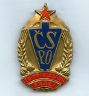 Czechoslovakia Firefighting  Badge CSPO Fireman Nice Grade !!! 