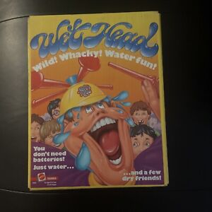 NIB VINTAGE 1987 Wet Head Wild Whacky Water Fun Game Mattel