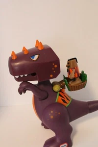 LITTLE TIKES Purple Dinosaur BC Builders w Sound effects Temple Roy T-Rex - Picture 1 of 6