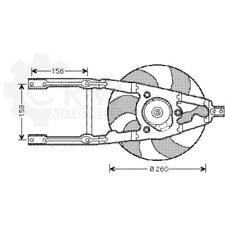 Ventilador Refrigeración Del Motor Radiador para Fiat Cinquecento 170