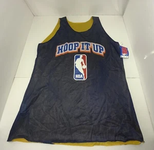 NEU Hoop It Up Basketball Trikot NBA Größe L blau/gelb - Bild 1 von 9