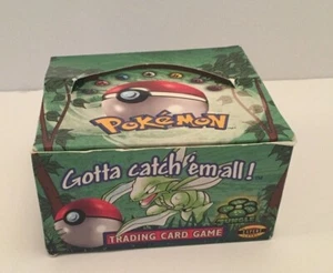 Pokemon LEERE Dschungel Booster Pack Box 1999 Selten   - Bild 1 von 10