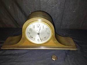 Antique Vintage Sessions Mantle Parlor Kitchen Chime Clock Works - Picture 1 of 15
