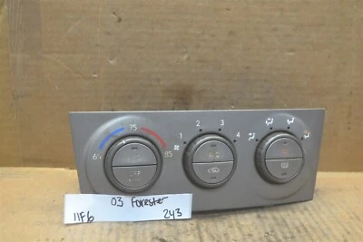Subaru Forester 2003 aire acondicionado temperatura clima 72311SA020 control 243-11F6 Foto 1 de 3