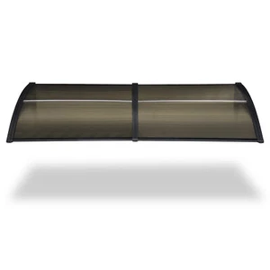 Copertura tettoia porta tenda finestra Aplus 38"X78" UV30+ pioggia patio esterno marrone - Foto 1 di 9