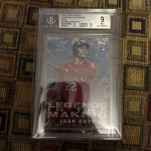 2018 Topps - Legends in the Making Juan Soto #LITM-8 Blue (RC) BGS 9 - Bild 1 von 2
