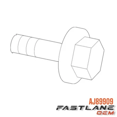 2004-2010 JAGUAR XF/XJ8/XJR/XK/XKR DAMPER PULLEY BOLT NEW OEM AJ89909 - Image 1 of 4