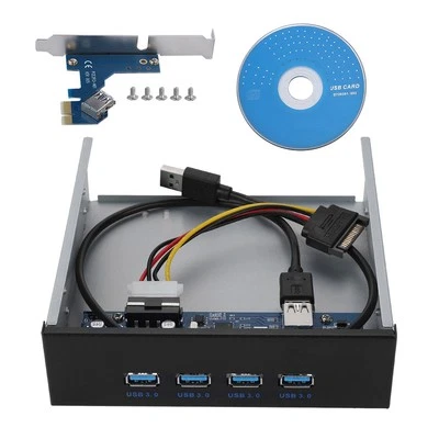 USB-Frontpanel-CD-ROM-Treiber-Hub PCI-E Auf 4 Schnittstellen USB3.0 NTS - Bild 1 von 4