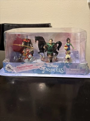 Juego de estatuillas Mulan Princess Store Disney - Nuevo en caja Foto 1 de 4