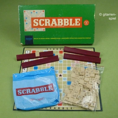 Original Scrabble - Vollständig Top!  Mit Holz-Buchstaben von Spear 26022 - Bild 1 von 4
