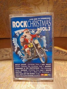 Rock Christmas Vol. 3 1993 MC Kassette, Bryan Adams,Jackson 5,Amy Grant,Boney M - Bild 1 von 2