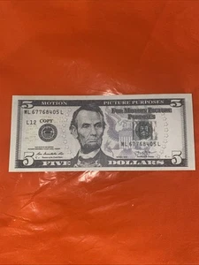 USA Banknoten 5$ Kopie Pädagogisch Kombiversand 📬 - Bild 1 von 4