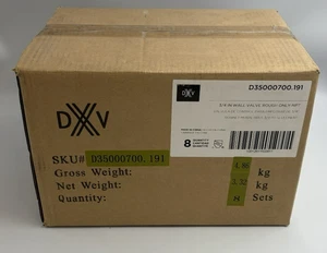 Box of 8 - DXV by American Standard D35000700.191 3/4" Wall Valve - Rough Only - Picture 1 of 8