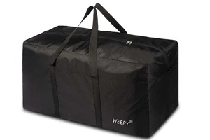 Bolsa de Lona Extra Grande, Bolsa de Viaje Ligera 96L, Lona Plegable Impermeable... - Imagen 1 de 6