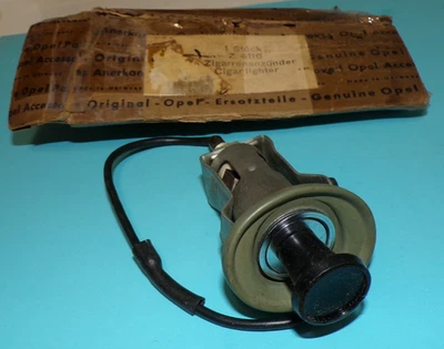 1964-66 NOS Buick Opel Cigarette Dash Lighter,  Socket Element Knob Wire Z4116 - Image 1 of 4
