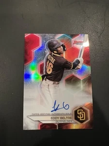2023 Bowman's Best Eddy Beltre Auto #B23-EBE Padres - Picture 1 of 2