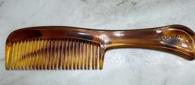 Vintage GOODY Light Brown Hair Comb 6’ Brown Made In USA - Image 1 of 4