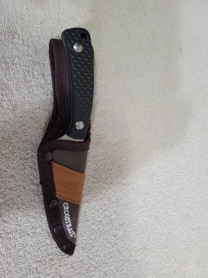 WESTERN TITANIUM CROSSTRAIL FIXED BLADE KNIFE W / SHEATH "NICE" - Image 1 of 4