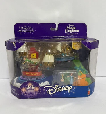 Disney's Magic Kingdom Peter Pan's Flight Mattel 2000/caja dañada/leer Foto 1 de 4
