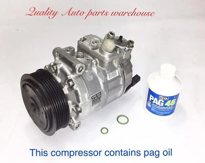   A/C Compressor Volkswagen CC Passat CC 2009-2010  - Reman w/ 1 year warranty - Image 1 of 3