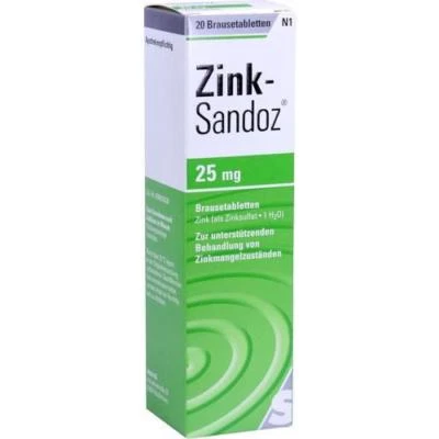 HEXAL AG ZINK SANDOZ Brausetabletten 20 St PZN 209763