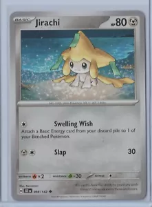 Pokémon 2024 STELLAR CROWN JIRACHI 098/142 COMO NUEVO Nunca Jugado - Imagen 1 de 1