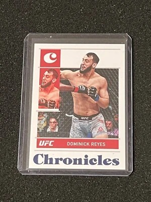 Dominick Reyes 2022 Panini UFC Chronicles Blue Parallel #d /99 #27 - Image 1 of 2