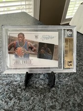 JOEL EMBIID 2013-14 PANINI SIGNATURES #3 DRAFT X-CHANGE RC BGS 9.5 GEM MINT MVP