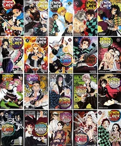 DEMON SLAYER Kimetsu No Yaiba #1 - #23 (Viz Media) Manga (Sold Separately) - Picture 1 of 49