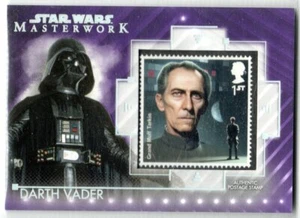 STAR WARS 2020 TOPPS MASTERWORK SC-VM STAMP INSERT DARTH VADER PURPLE 37/50 - Picture 1 of 2