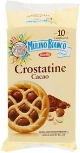 Mulino Bianco Crostatine con Crema al Cacao e Nocciole - 10 Crostatine (400 g) - Foto 1 di 9