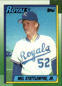 1990 Topps Baseball Card #263 Mel Stottlemyre Jr.