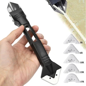 3 In 1 Scraper Grout Kit Silicone Tools Remover Caulk Finisher Sealant Smooth US - Picture 1 of 12