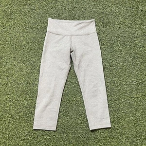 Lululemon Pants Women's 4 Yoga Athletic Active Gym  Capri Leggings Lulu Bottoms - Picture 1 of 12