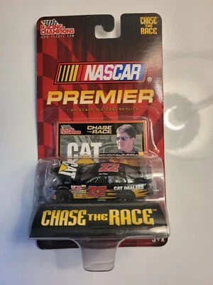 Dodge Ward Burton 2002 concesionarios CAT negro con llamas. Campeones de carreras 1:64.  Foto 1 de 4