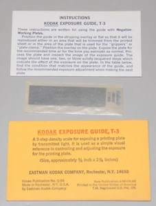 Kodak T-3 Exposure Guide Density Scale - Picture 1 of 2