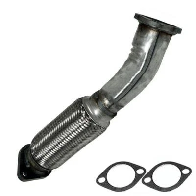 Tubo flexible delantero de acero inoxidable se adapta a: Fusion Milan 2007-2009 2,3 L Foto 1 de 4