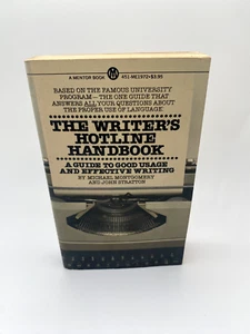 The Writer's Hotline Handbook von Michael Montgomery 1981 Vintage Taschenbuch - Bild 1 von 7