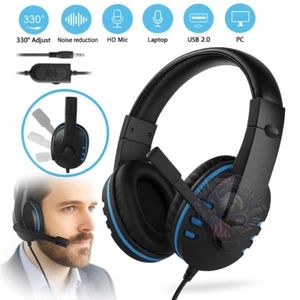 Audifonos Gamer con Microfono Para PS4 Xbox PC Nintendo Switch Conector 3.5 mm - Picture 1 of 21