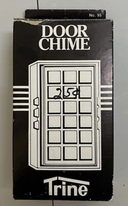 Timbre de puerta TRINE 1996 vintage n.º Patrón de cubo retro 95 Mod - Imagen 1 de 7