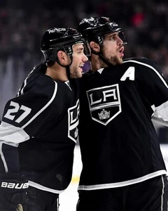Alec Martinez & Anze Kopitar Goal Celly Los Angeles Kings 8x10 NHL Hockey Foto - Bild 1 von 1