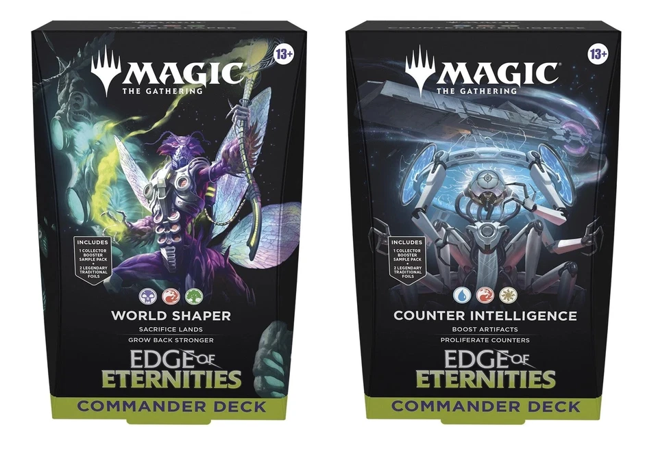 Magic the Gathering Deck Commander Decks Edge of Eternities MTG Set of 2 - Image 1 of 1