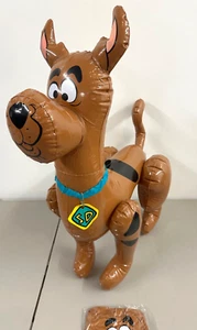 Scooby-Doo Rinco 2002 Vinyl Inflatable Blow Up Toy SQUEAKS Vtg 14” - Picture 1 of 9
