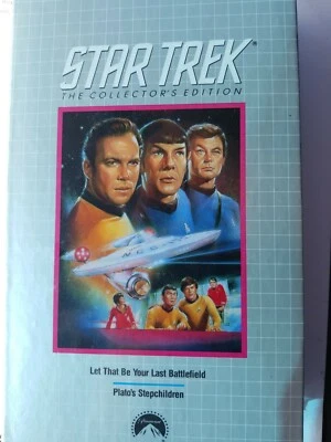 Star Trek VHS The Collectors Edition, Let That Be Your Last Battlefield,  Plato' - Image 1 of 2
