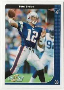 Tom Brady 2002 puntuación #137 (Nm-Mt como nuevo) - Imagen 1 de 3