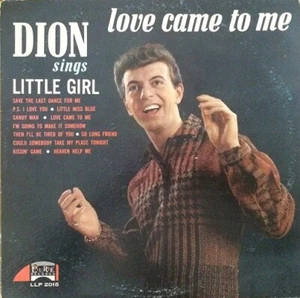 DION Love Came To Me Vinyl Record Album LP US Laurie 1963 Rock & Roll Pop Music - Picture 1 of 4