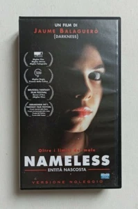 VHS NAMELESS - VERSTECKTE ENTITÄTEN 1999 Jaume Balaguerò EAGLE 2001 Vermietung HORROR - Bild 1 von 4