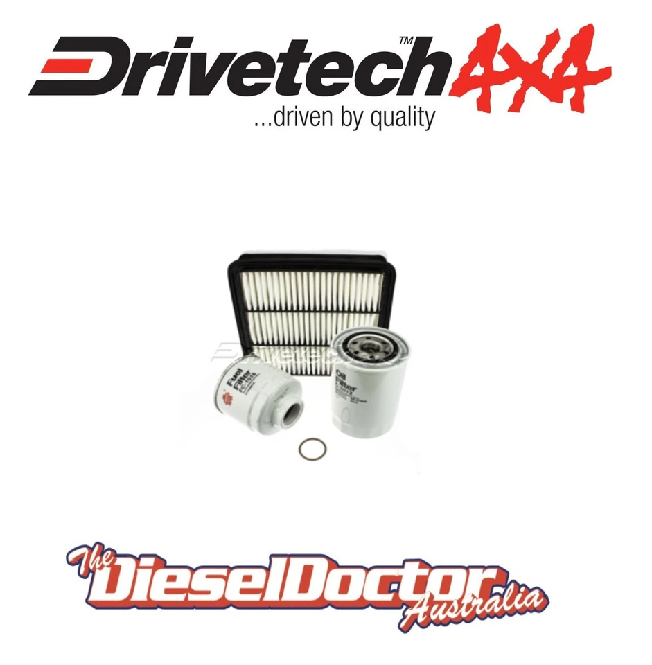 FILTER SERVICE KIT SUITS ISUZU DMAX HOLDEN COLORADO 3LTR 4JJ1 2008-2012 - image 1 of 1