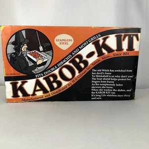 Vintage Witch Logo Graphic Box Salem MA Kabob-Kit Skewers Halloween Decor RARE - Picture 1 of 13